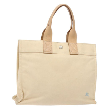 Burberry Blue Label Tote Bag Canvas, BEIGE, CANVAS, Tote bag