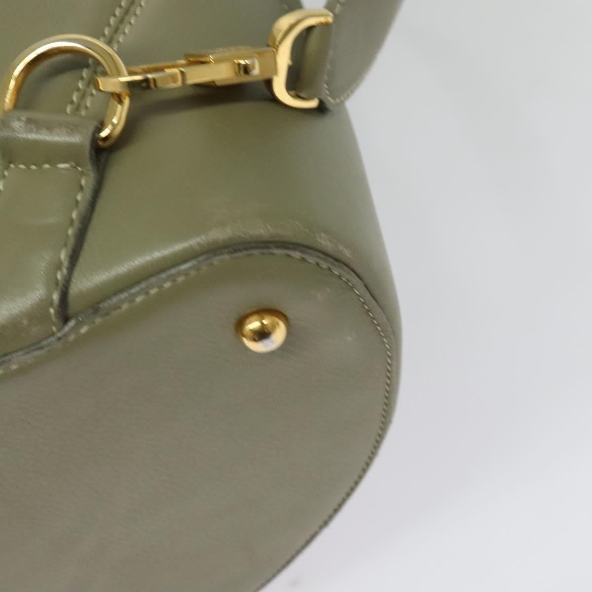 Loewe Anton Sling Bag Leather, GREEN, LEATHER, Shoulder bag