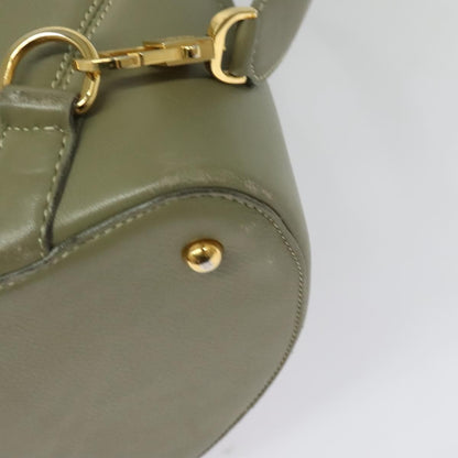 Loewe Anton Sling Bag Leather, GREEN, LEATHER, Shoulder bag