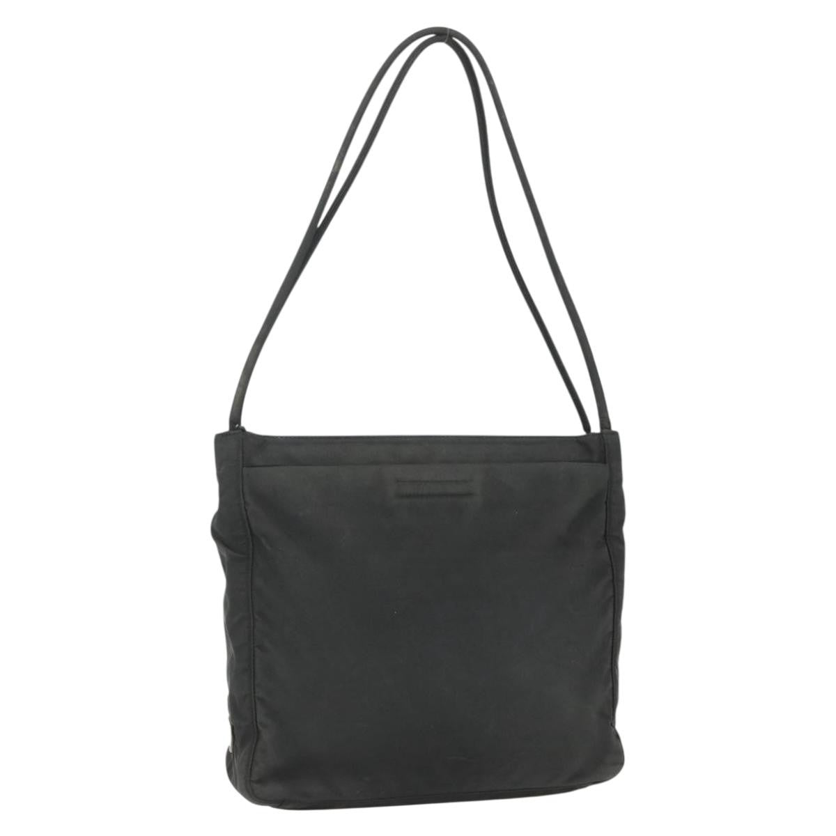 Prada Vintage Tote Tessuto, BLACK, NYLON, Tote bag