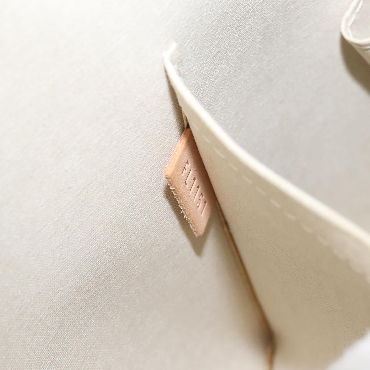 Louis Vuitton Alma Handbag Monogram Vernis, BEIGE, PATENT_LEATHER, Handbag