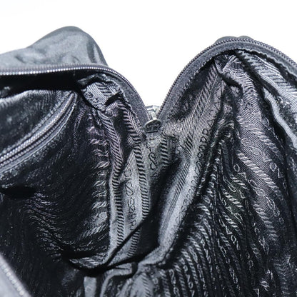 Prada Vintage Shoulder Bag Tessuto, BLACK, NYLON, Shoulder bag