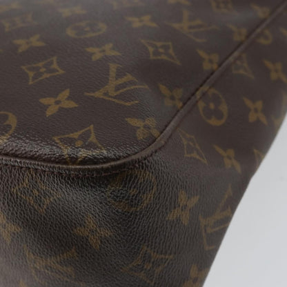 Louis Vuitton Looping Handbag Monogram Canvas, BROWN, CANVAS, Handbag