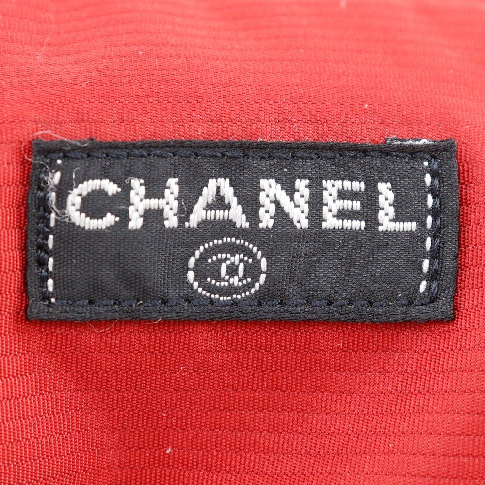 Chanel Travel line pouch Nylon, BLACK, NYLON, Travel bag