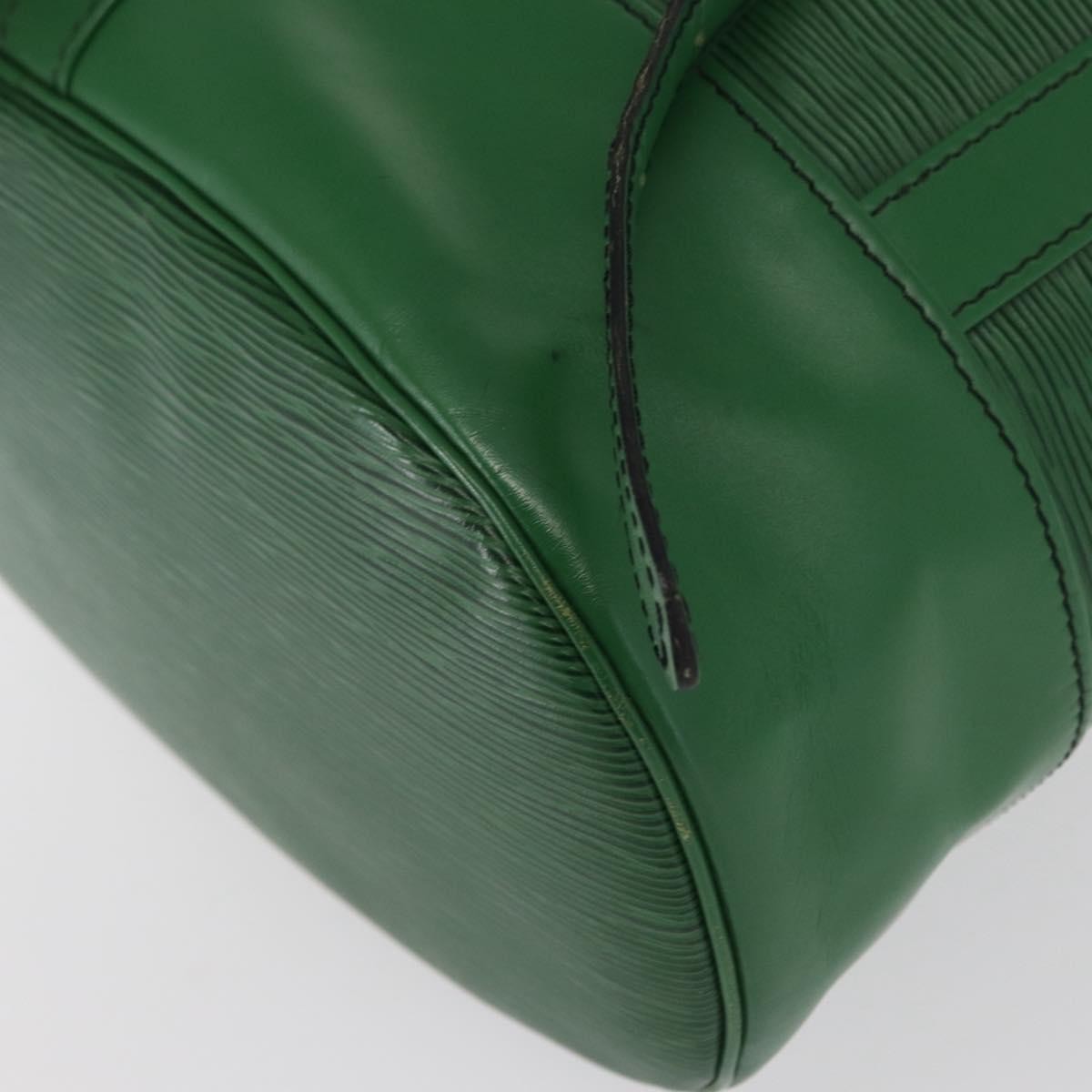 Louis Vuitton Randonnee Backpack Epi Leather, Green, Leather, Backpack