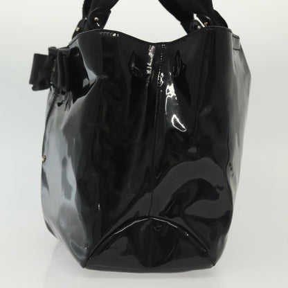 Salvatore Ferragamo Vala tote Patent Leather, BLACK, PATENT_LEATHER, Tote bag
