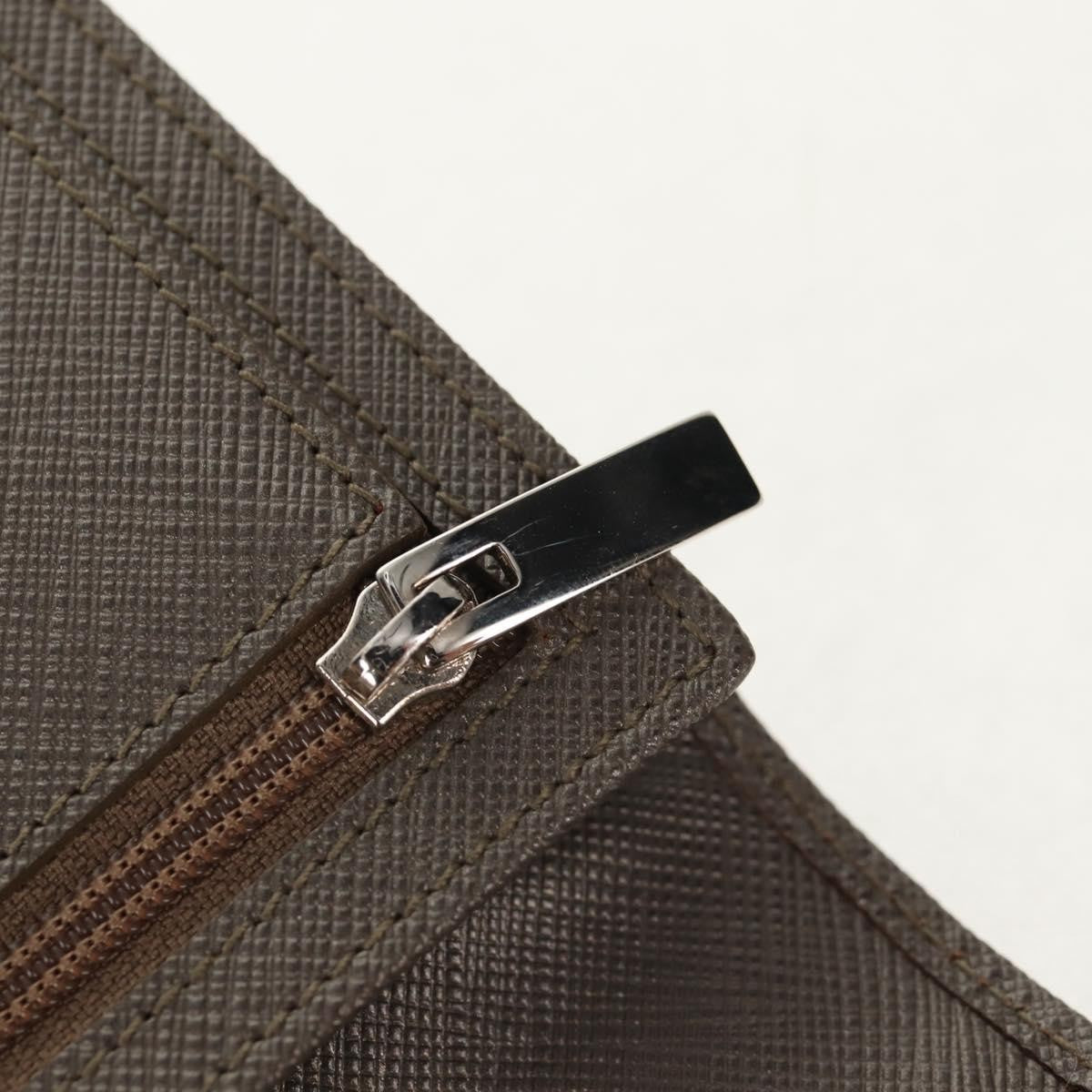 Salvatore Ferragamo Gancini Bifold Wallet Leather, GRAY, LEATHER, Wallets