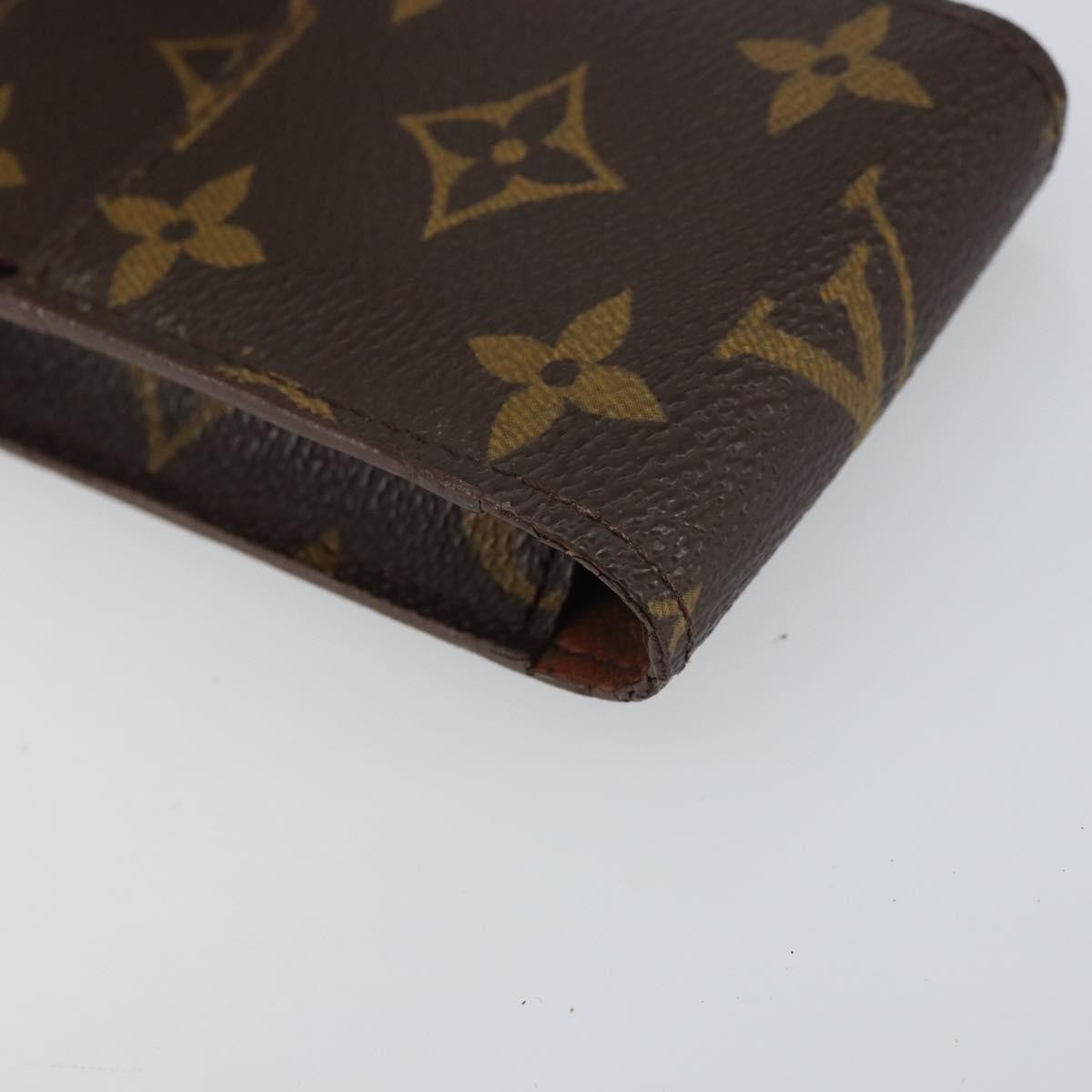 Louis Vuitton Etui Cigarette Case Monogram canvas, BROWN, CANVAS, Wallets