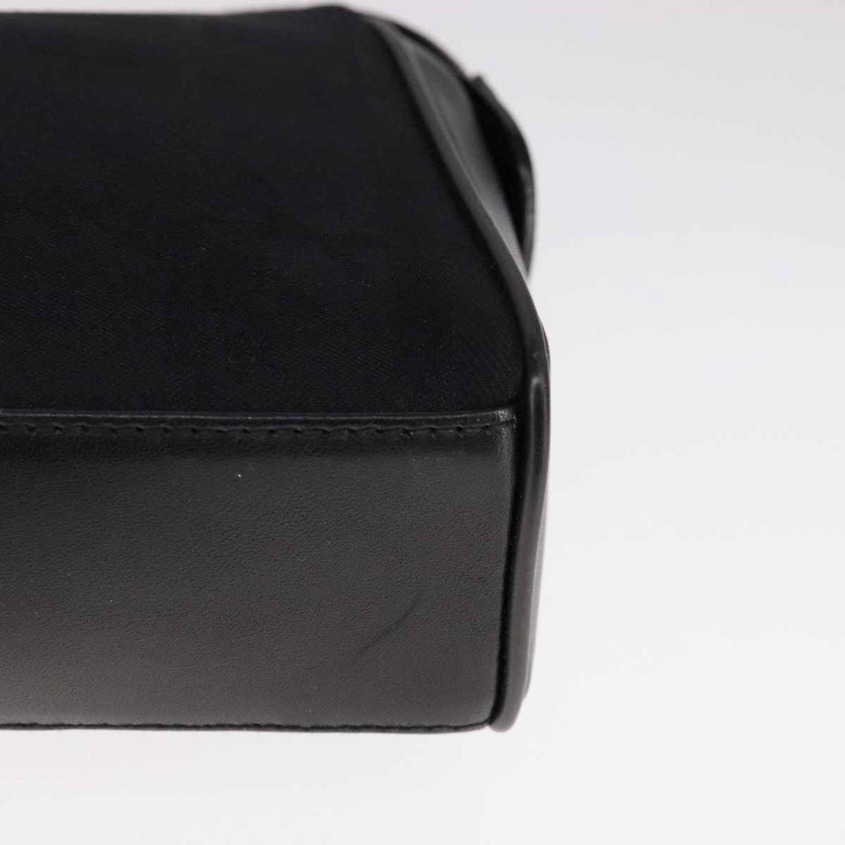 Burberry Nova check Pochette Canvas, BLACK, CANVAS, Clutche & pouche