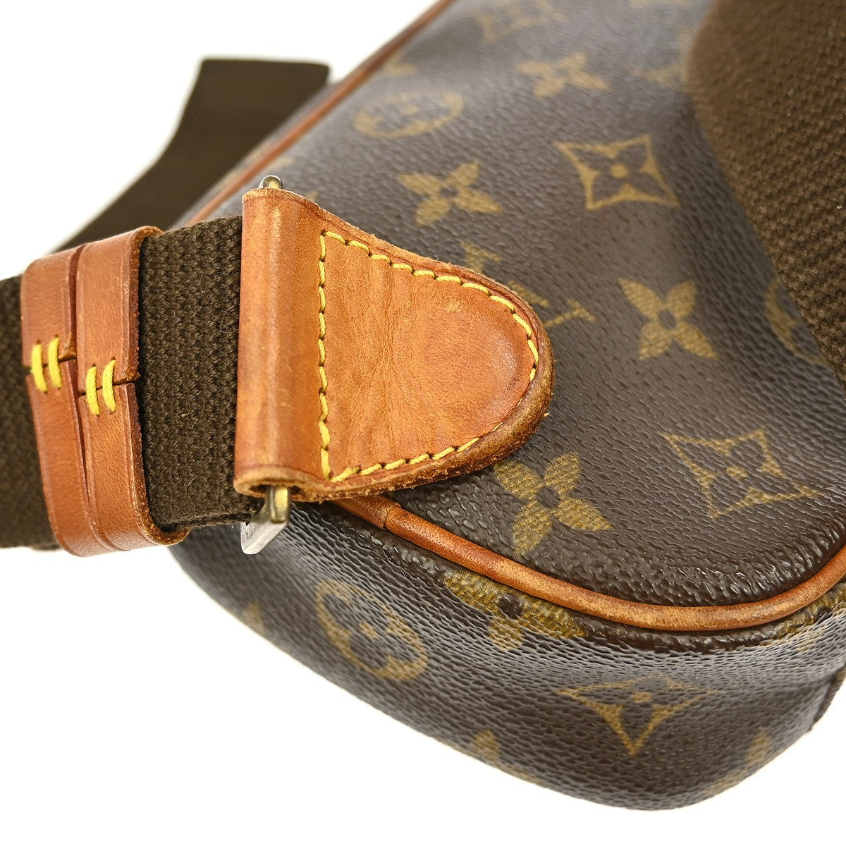 Louis Vuitton Pochette Gange Monogram Canvas, BROWN, CANVAS, Shoulder bag