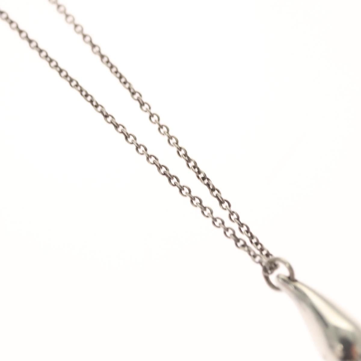 Tiffany & Co. Elsa Peretti Teardrop Necklace Silver 925, SILVER, SILVER, Necklace