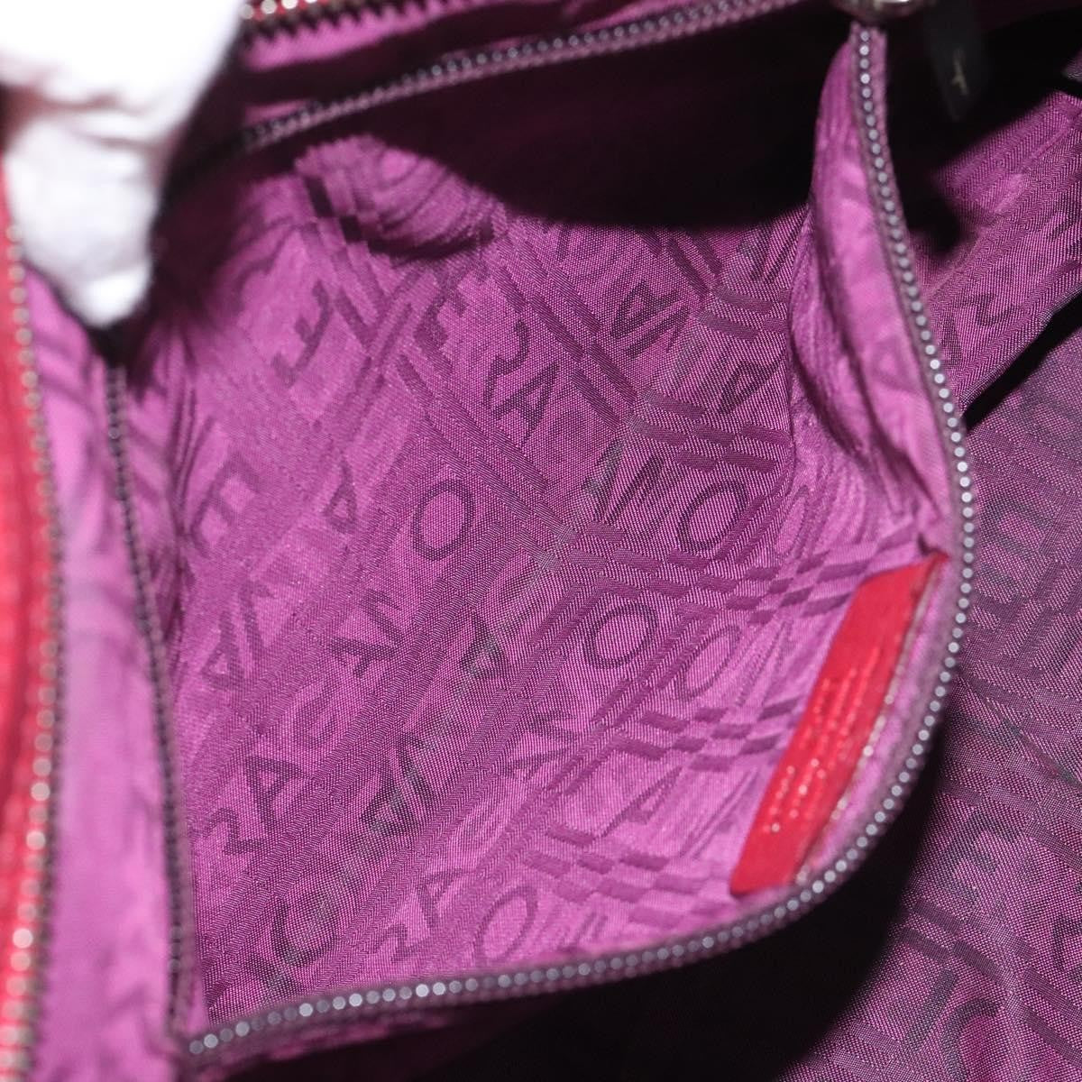 Salvatore Ferragamo Gancini handbag Leather, RED, LEATHER, Handbag