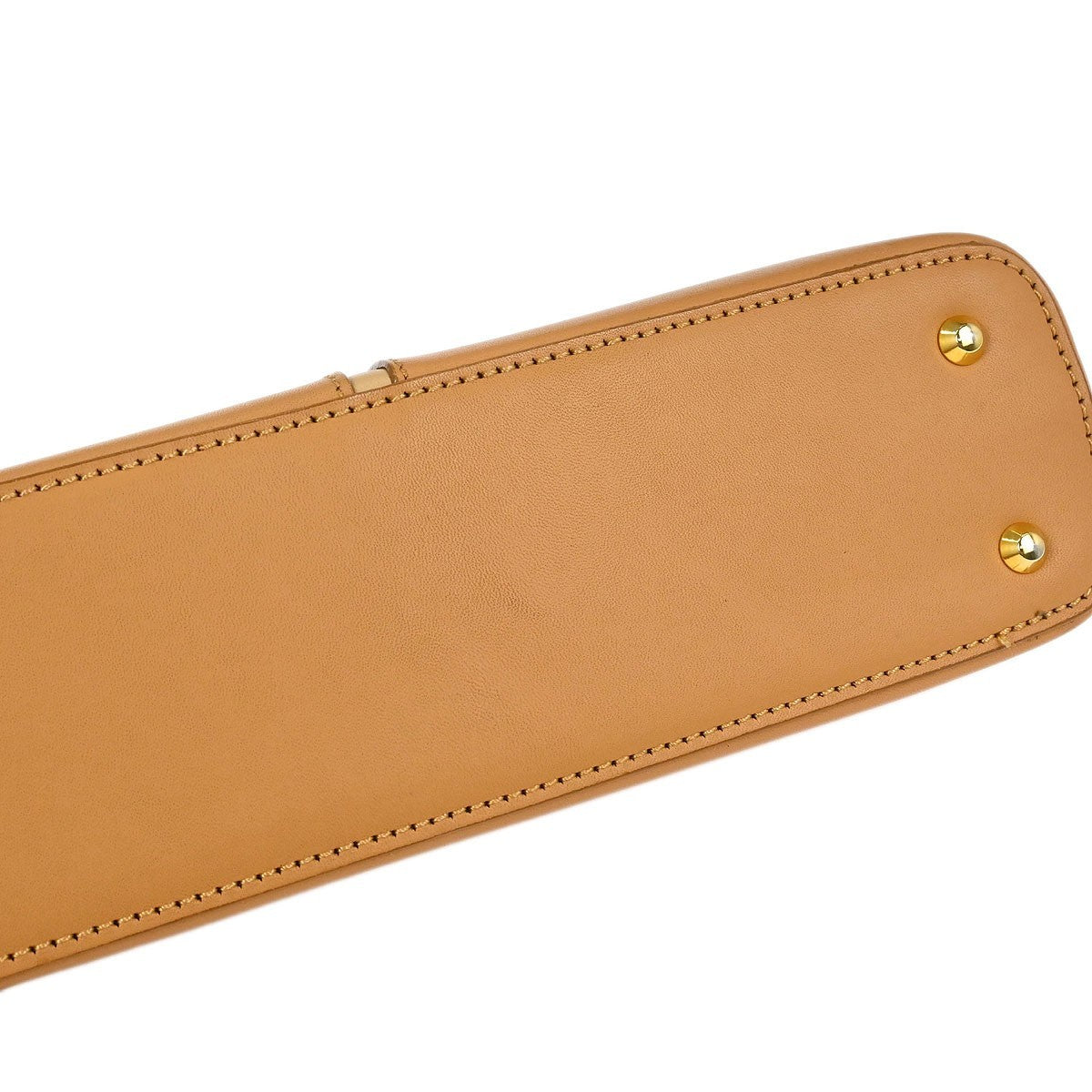 Burberry Vintage Shoulder Bag Leather, BEIGE, LEATHER, Shoulder bag