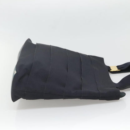 Salvatore Ferragamo Vala tote Canvas, NAVY, CANVAS, Tote bag
