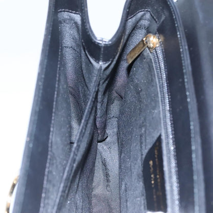 Salvatore Ferragamo Gancini Convertible Top Handle Bag Leather, BLACK, LEATHER, Handbag