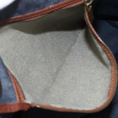 Celine Vintage Macadam Tote bag Canvas, BLUE, CANVAS, Tote bag