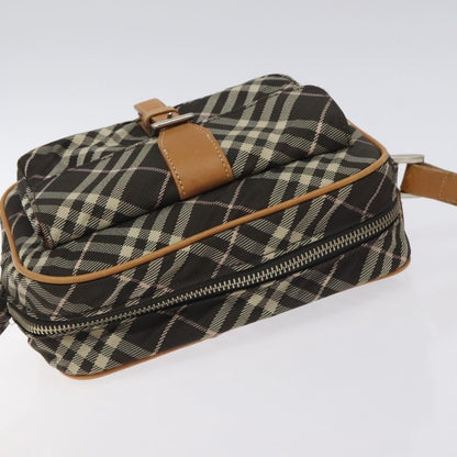 Burberry Nova Check Blue Label Nylon, BROWN, NYLON, Travel bag
