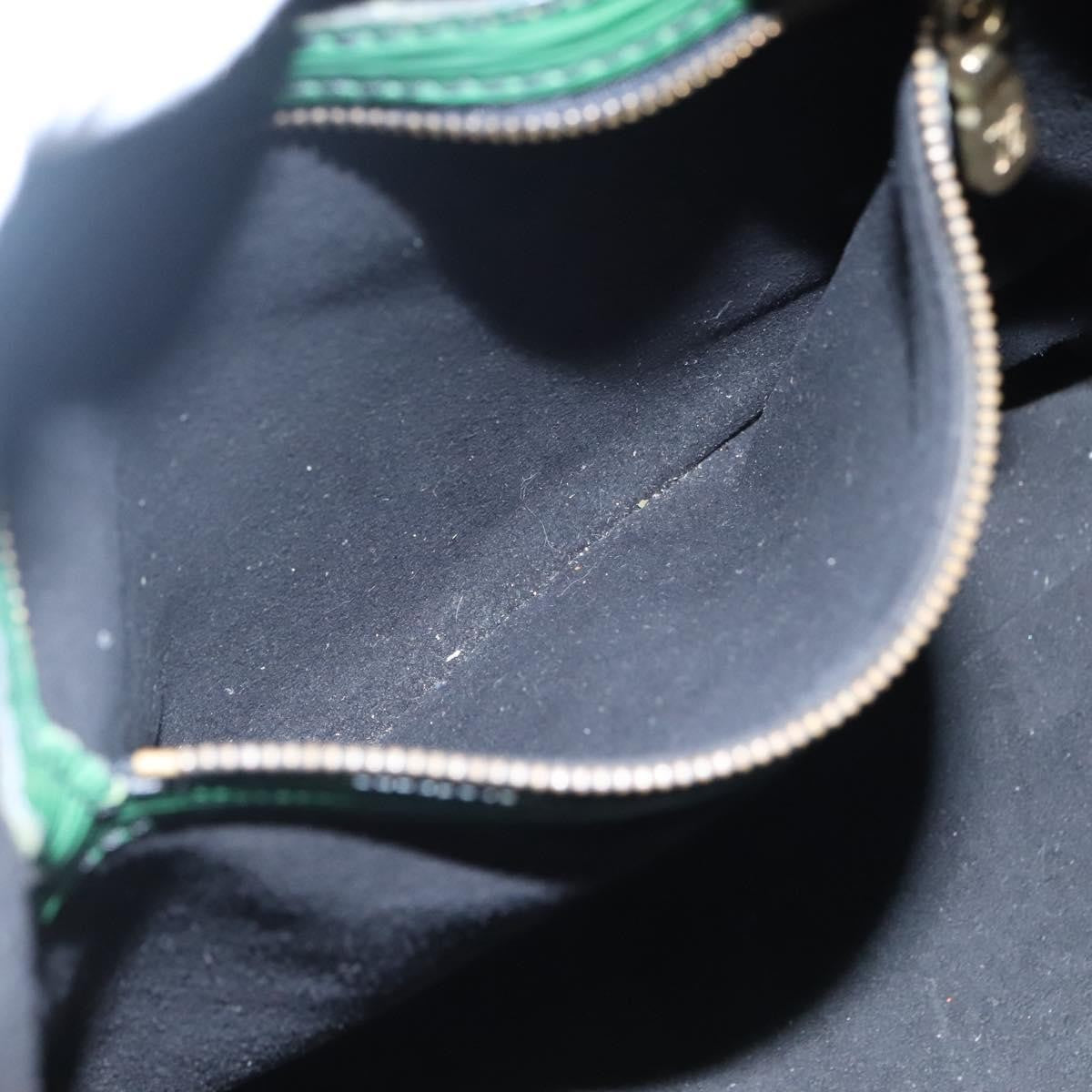 Louis Vuitton Petit Noe Handbag Two Tone Epi Leather, GREEN, LEATHER, Handbag