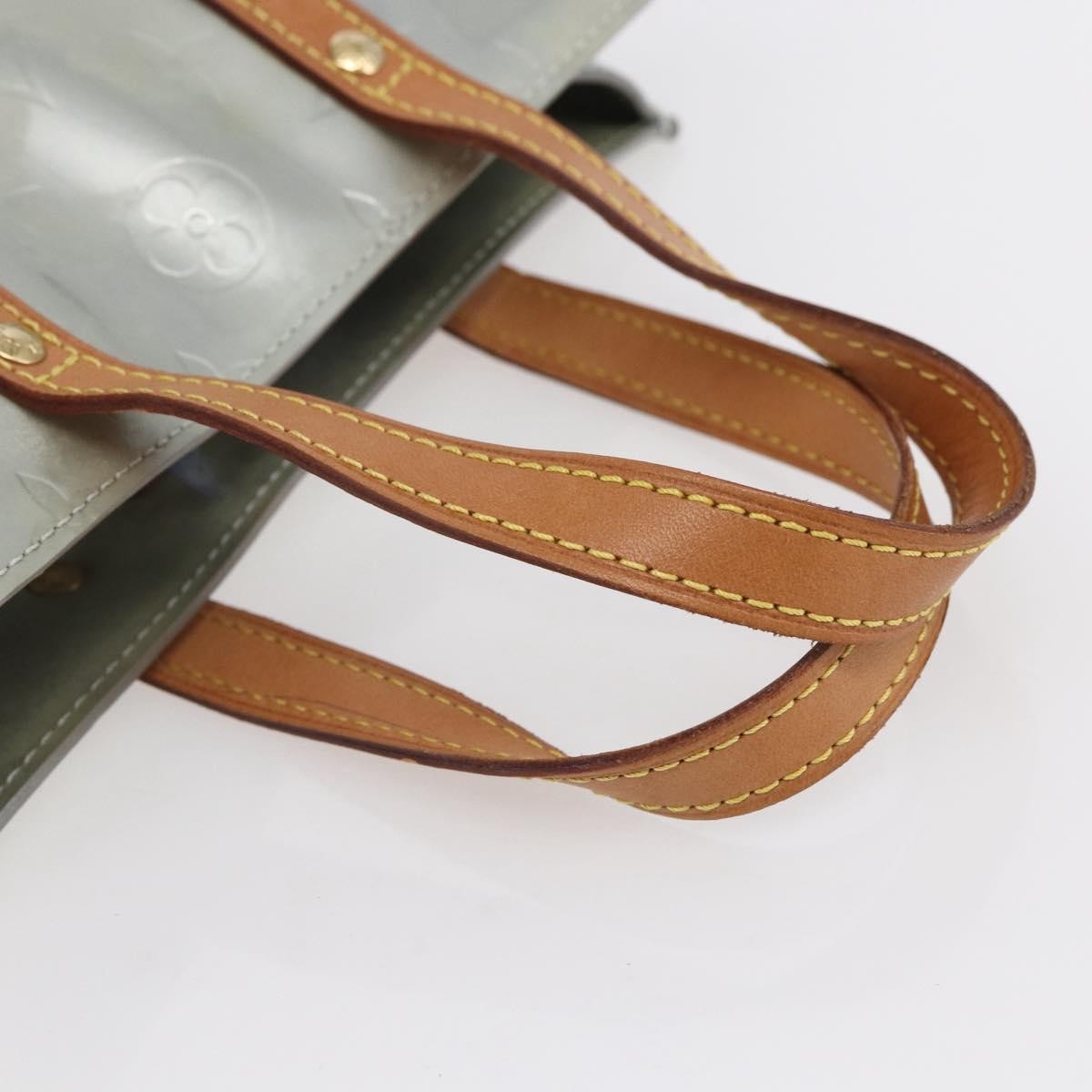 Louis Vuitton Reade Handbag Monogram Vernis, GRAY, PATENT_LEATHER, Handbag