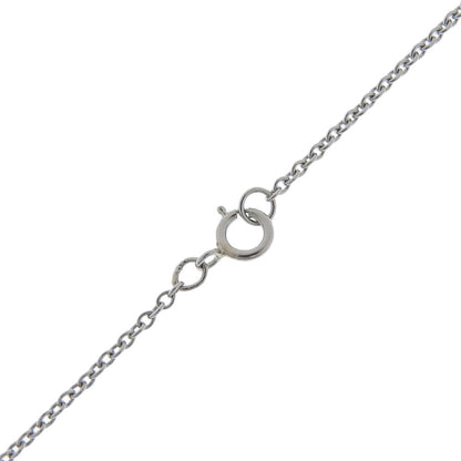 Tiffany & Co. Dots heart Necklace Platinum with diamonds, SILVER, PLATINUM, Necklace