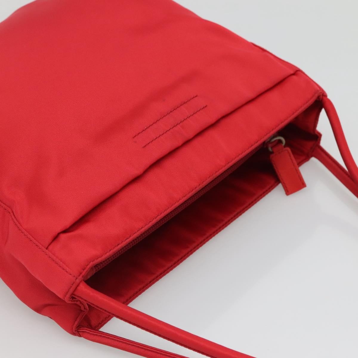 Prada Vintage Tote Tessuto, RED, NYLON, Tote bag