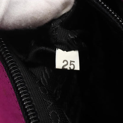Prada Metal Handles Tote Tessuto, PURPLE, NYLON, Handbag