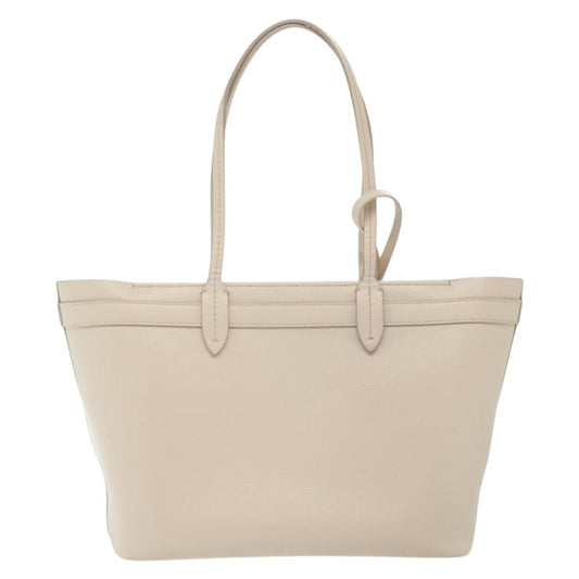Salvatore Ferragamo Vala tote Leather, BEIGE, LEATHER, Tote bag