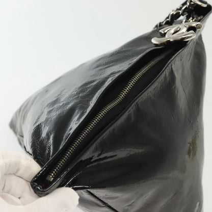 Chanel Bon Bon Pyramid Wristlet Patent, BLACK, PATENT_LEATHER, Shoulder bag