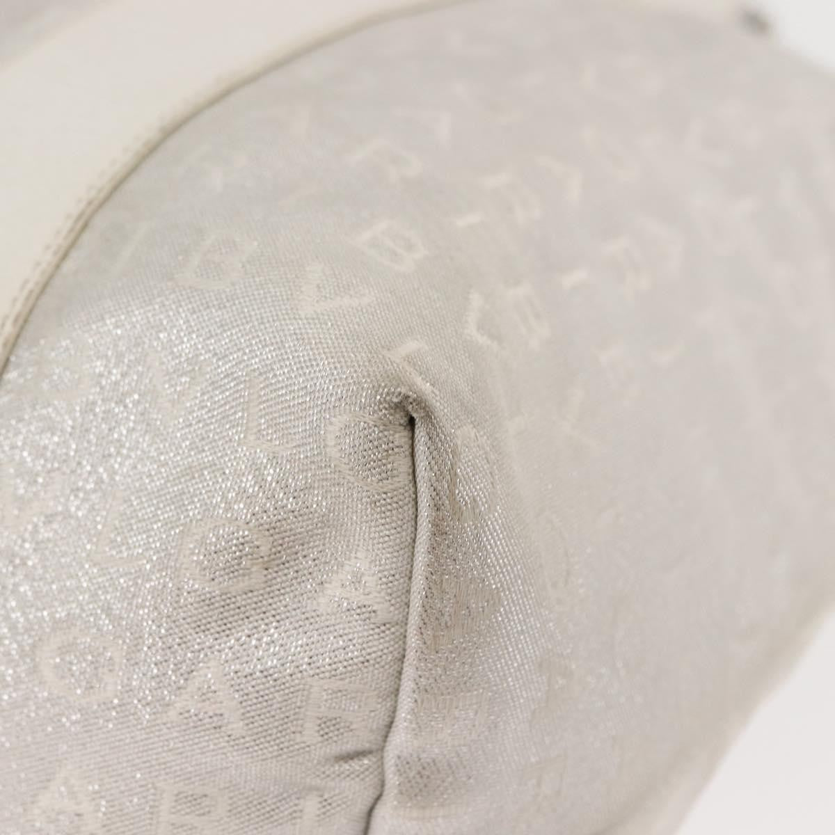 Bvlgari Logomania Tote bag Canvas, SILVER, CANVAS, Tote bag