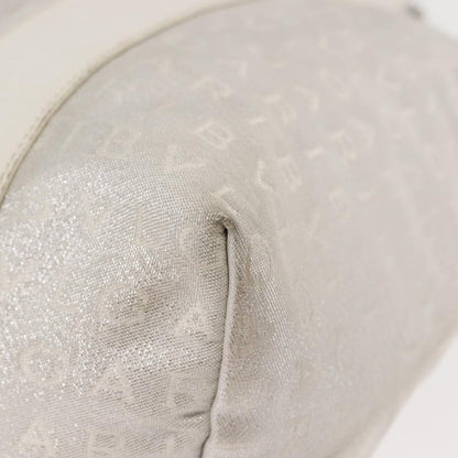 Bvlgari Logomania Tote bag Canvas, SILVER, CANVAS, Tote bag