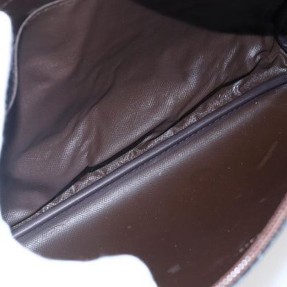 Burberry Nova check Pochette Canvas, BEIGE, CANVAS, Clutche & pouche