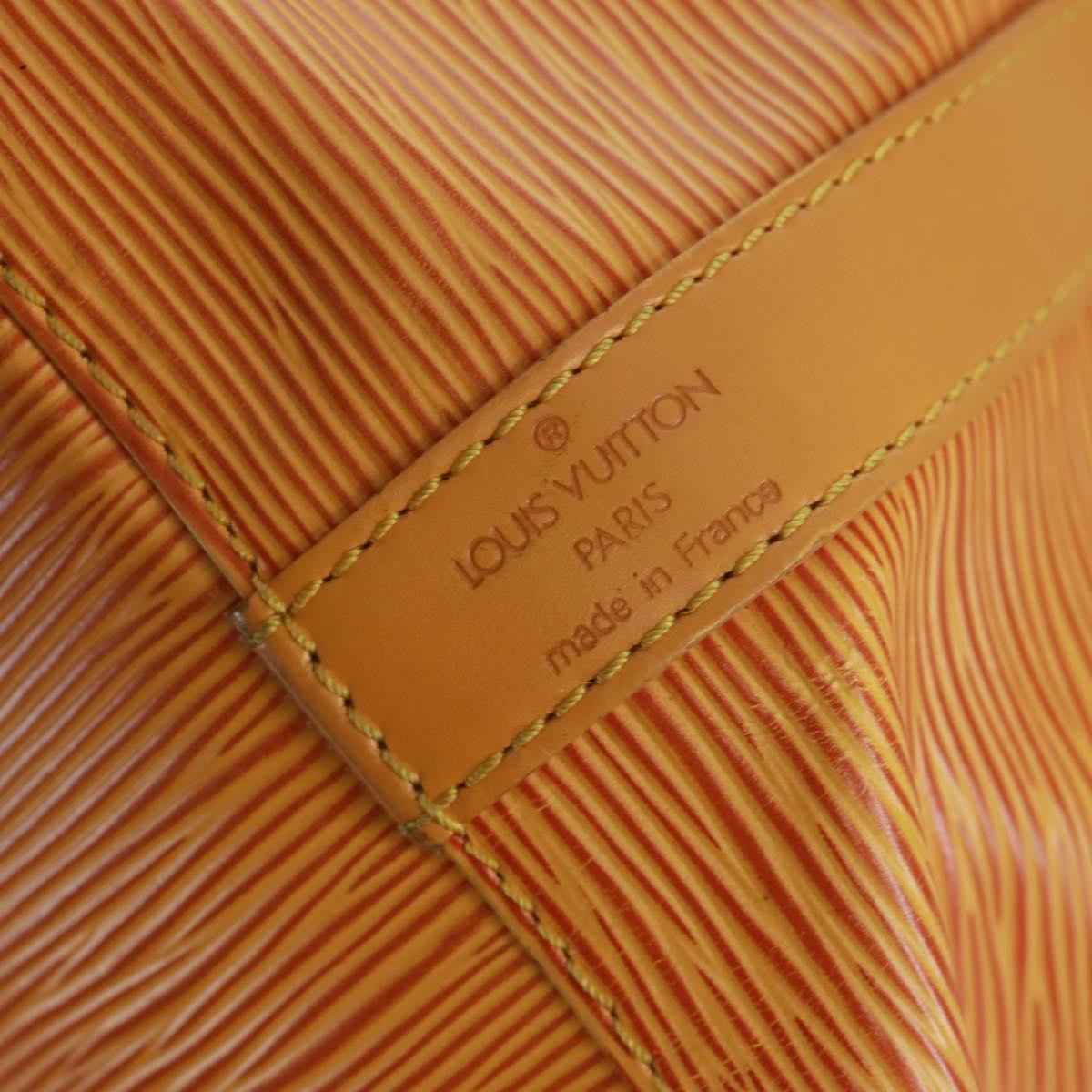 Louis Vuitton Petit Noe Handbag Epi Leather, YELLOW, LEATHER, Shoulder bag