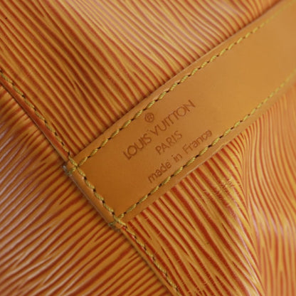 Louis Vuitton Petit Noe Handbag Epi Leather, YELLOW, LEATHER, Shoulder bag