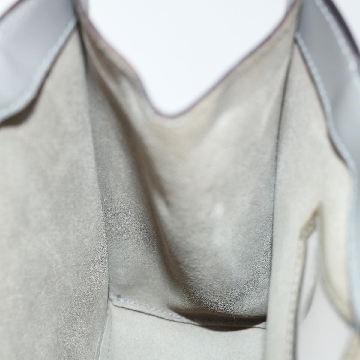 Salvatore Ferragamo Shopper Tote Patent Leather, GRAY, PATENT_LEATHER, Tote bag