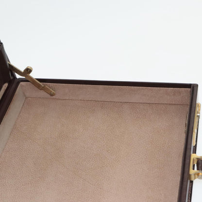 Loewe Anagram Business Leather, BROWN, LEATHER, Briefcase