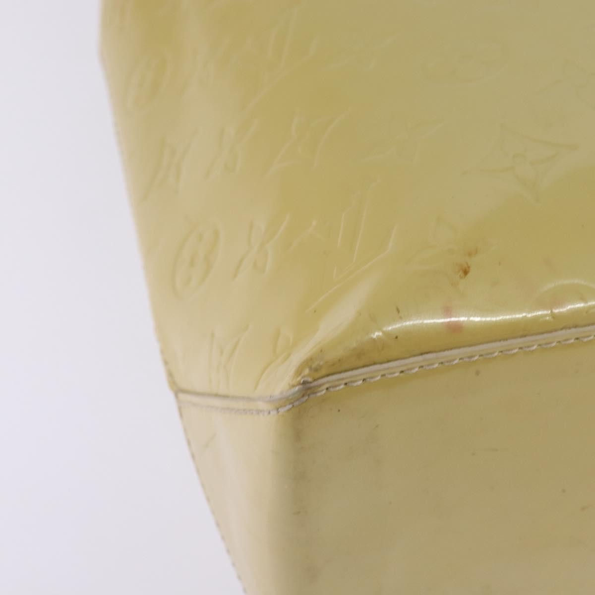 Louis Vuitton Wilshire Handbag Monogram Vernis, BEIGE, PATENT_LEATHER, Handbag