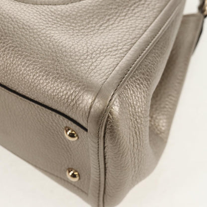 Gucci Soho Convertible Hobo Leather, GOLD, LEATHER, Handbag