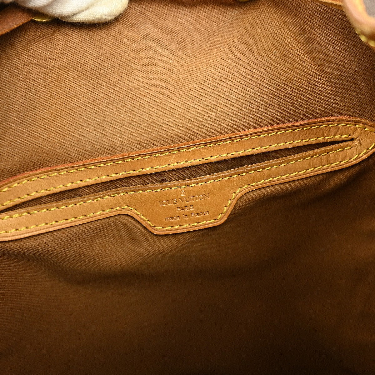 Louis Vuitton Montsouris Backpack Monogram Canvas, BROWN, CANVAS, Backpack