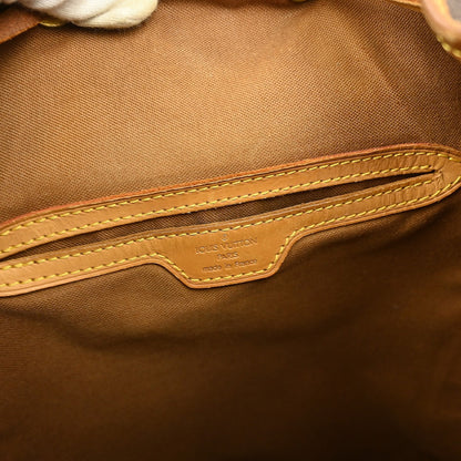 Louis Vuitton Montsouris Backpack Monogram Canvas, BROWN, CANVAS, Backpack