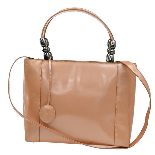 Christian Dior Malice Tote Patent, PINK, PATENT_LEATHER, Tote bag