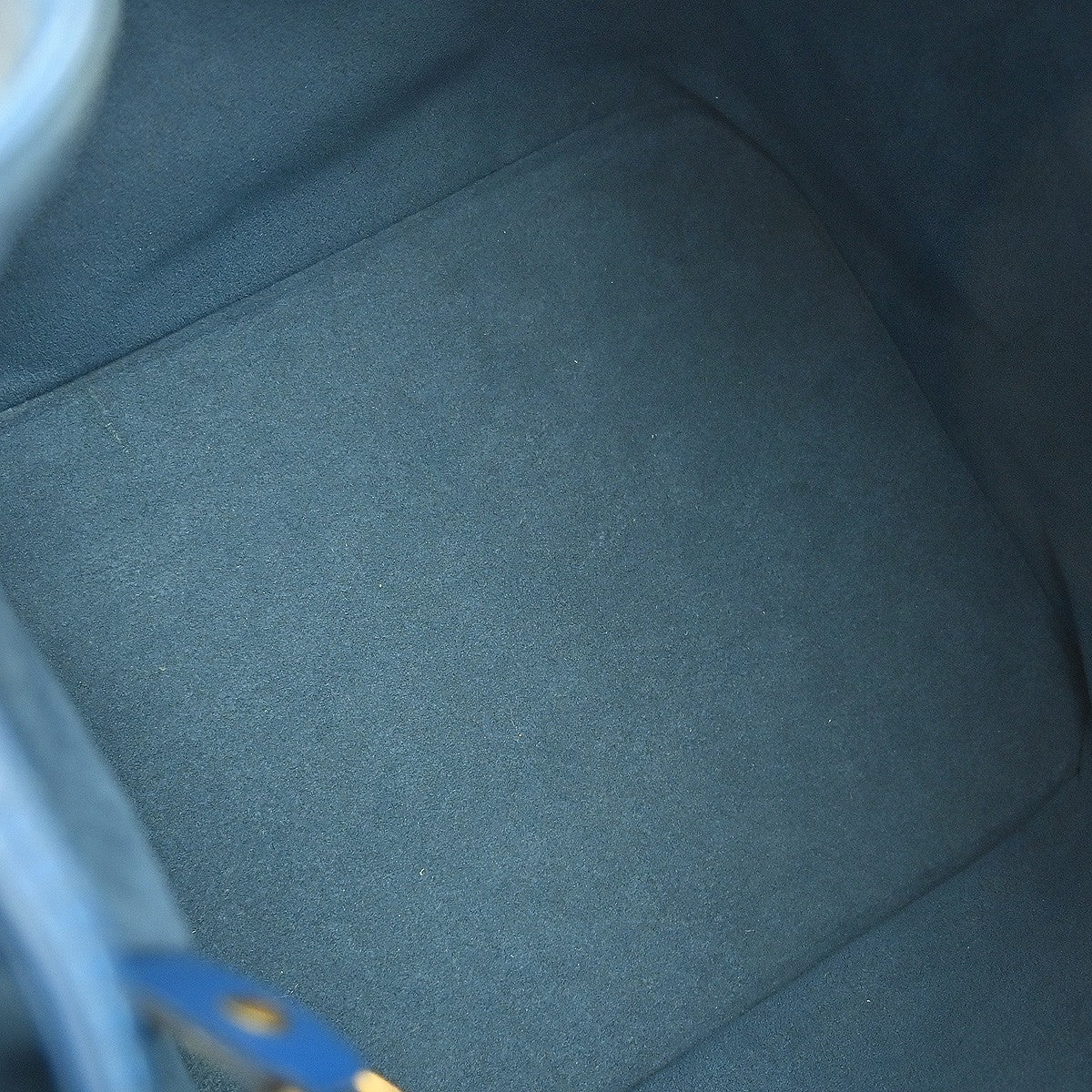 Louis Vuitton Petit Noe Handbag Epi Leather, BLUE, LEATHER, Shoulder bag