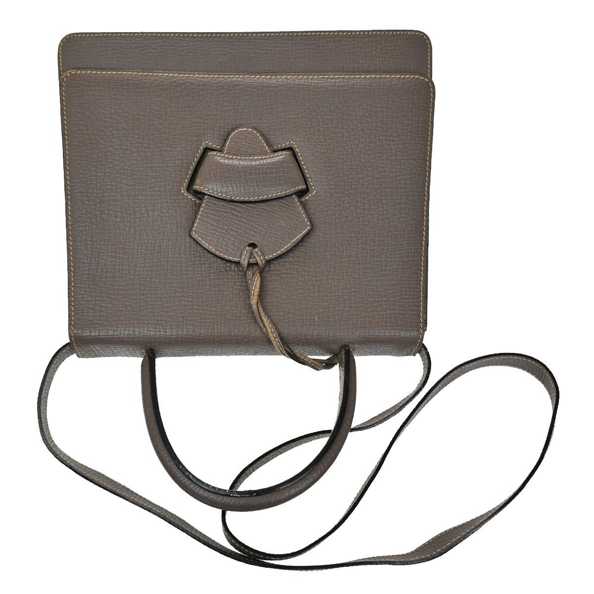 Loewe Barcelona Shoulder Bag Leather, PURPLE, LEATHER, Shoulder bag