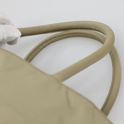 Prada Vintage Zip Tote Tessuto, BEIGE, NYLON, Tote bag