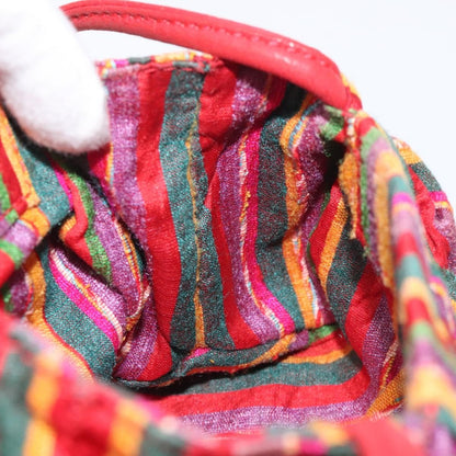 Loewe Vintage Crossbody Cotton, RED, COTTON, Shoulder bag