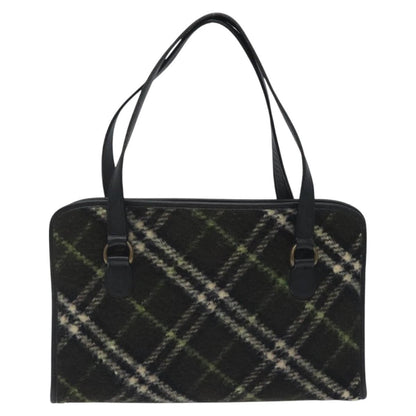 Burberry Nova Check Handbag Tweed, KHAKI, WOOL, Handbag