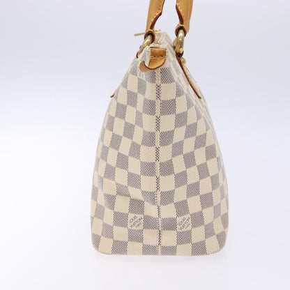 Louis Vuitton Saleya Handbag Damier, WHITE, CANVAS, Tote bag