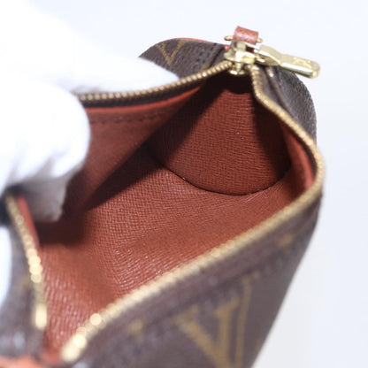 Louis Vuitton Papillon Pochette Monogram Canvas, BROWN, CANVAS, Clutche & pouche