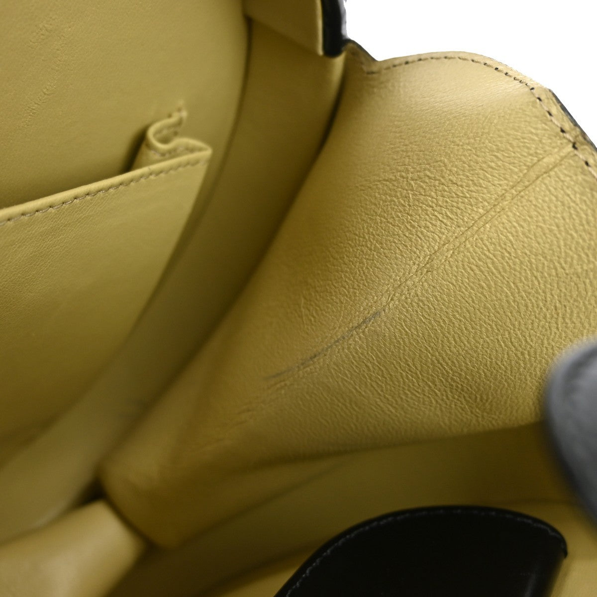 Loewe Anagram handbag Leather, BLACK, LEATHER, Handbag