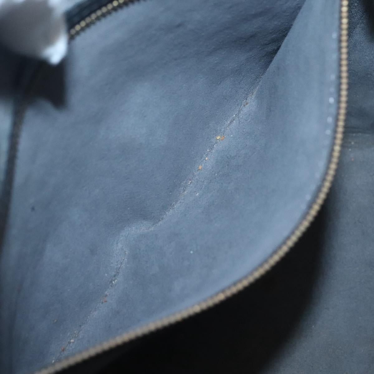 Louis Vuitton Saint Jacques Handbag Epi Leather, BLACK, LEATHER, Shoulder bag