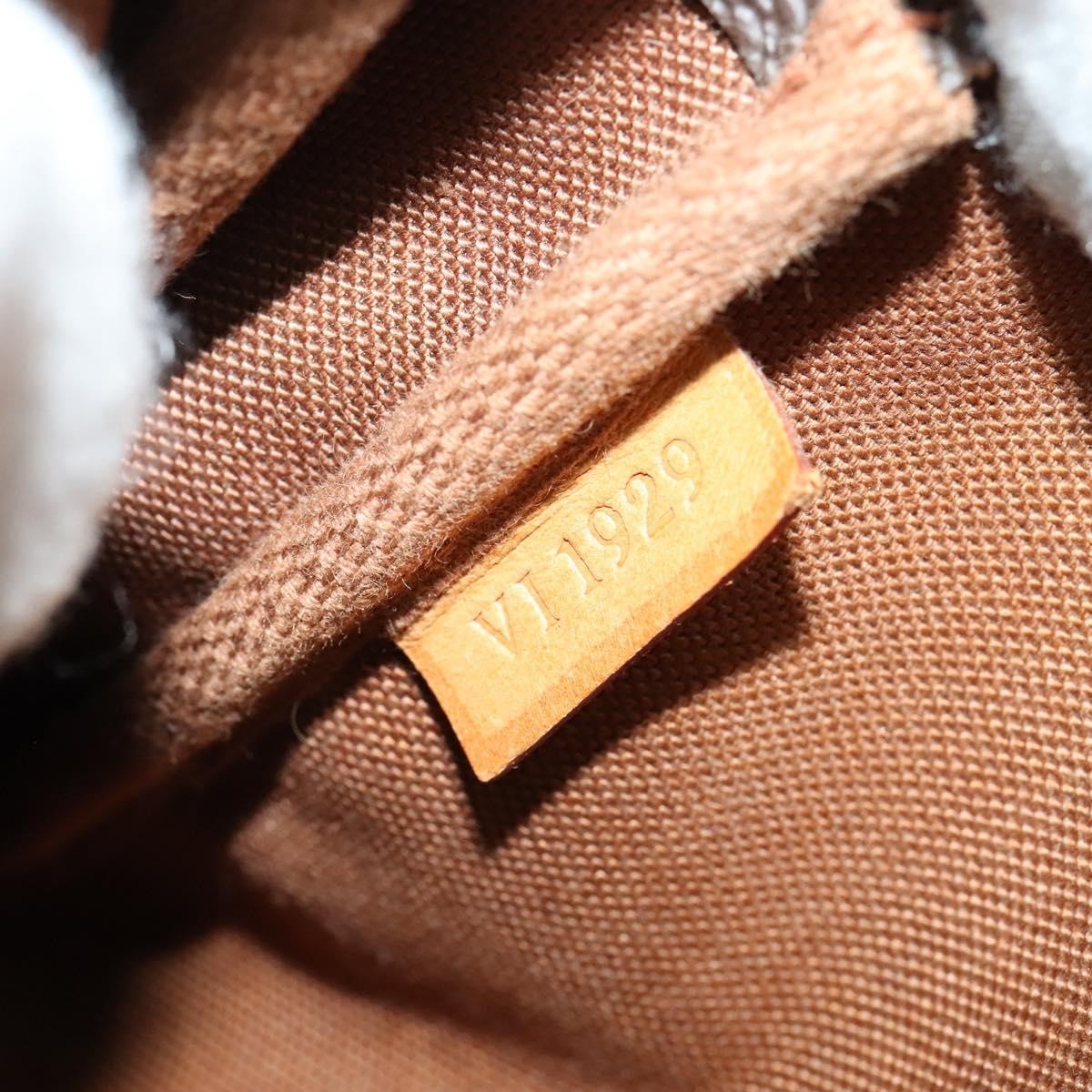 Louis Vuitton Pochette Accessoires NM Monogram Canvas, BROWN, CANVAS, Clutche & pouche